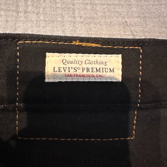 Black Levi's 510 skinny jeans (29x30) - Picture 3 of 5